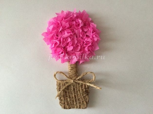 Магнит топиарий на холодильник своими руками Магнит топиарий на холодильник своими руками