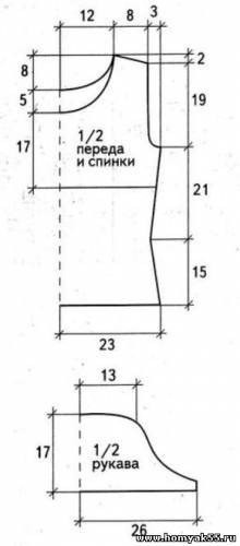 Ажурная кофта "Гляссе"