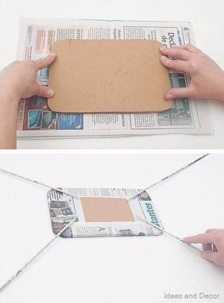 Плетем корзинку из газетных трубочек Плетем корзинку из газетных трубочек