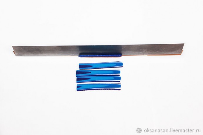 Браслет в экструдерной технике из полимерной глины