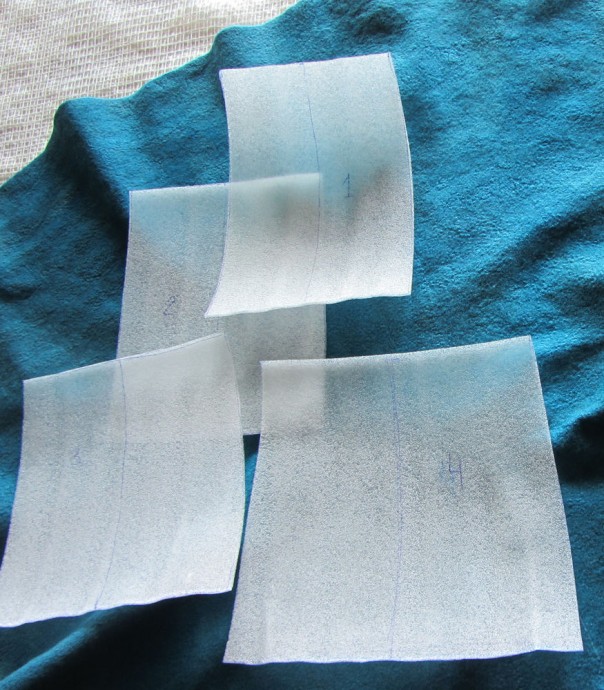 Длинная юбка в двух техниках: валяния и пэчворк