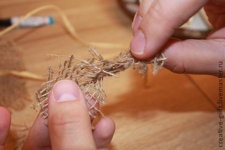 Крафтовая подарочная коробка