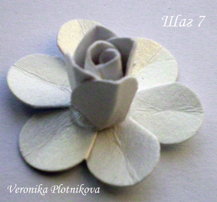 Розочки из картона: мастер-класс