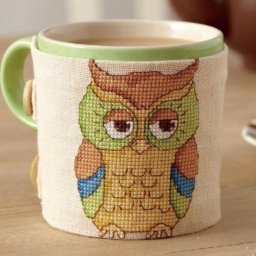 Вышитая совушка