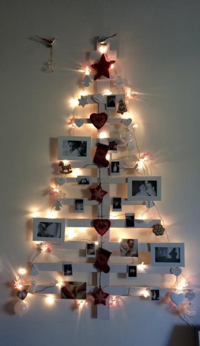 Нарядные елочки из простых деревяшек