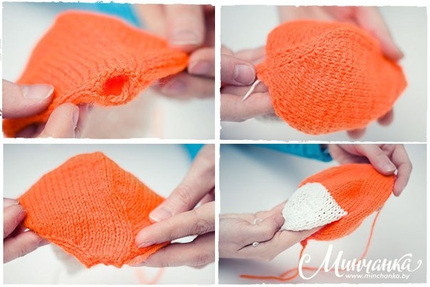 Оригинальный шарф "Лисичка"