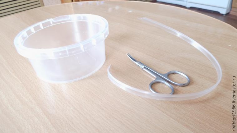 Превращаем пластиковую банку в красивую корзиночку