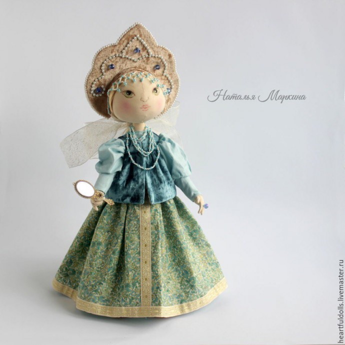 Текстильная кукла Алёнушка