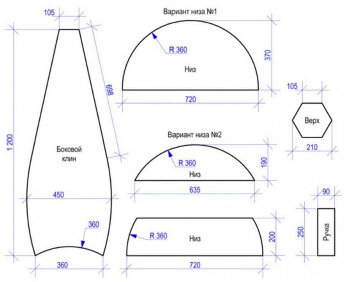 Большая подборка для моделирования кресла-мешка