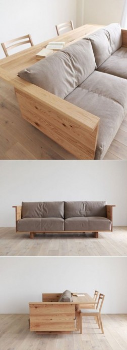 Гениальная «умная» мебель, экономящая пространство в небольшом доме