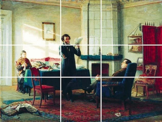 Золотое сечение в живописи