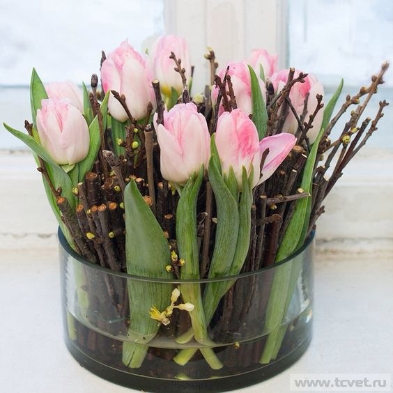 Очаровательные весенние композиции для декора вашего дома