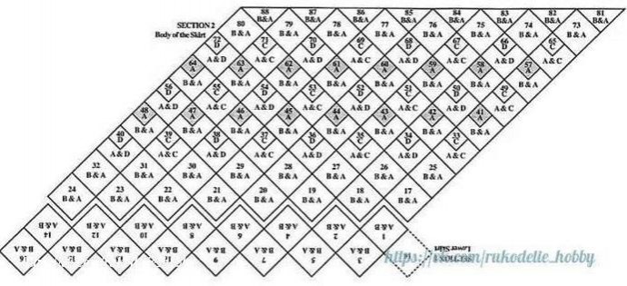 Юбка с жаккардовым узором