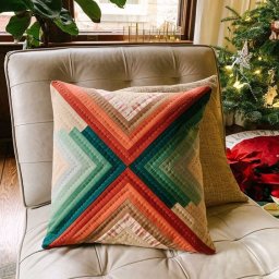 Оригинальные лоскутные подушки: идеи и шаблоны в копилочки