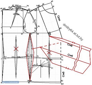 Моделирование красивого платья с подрезом