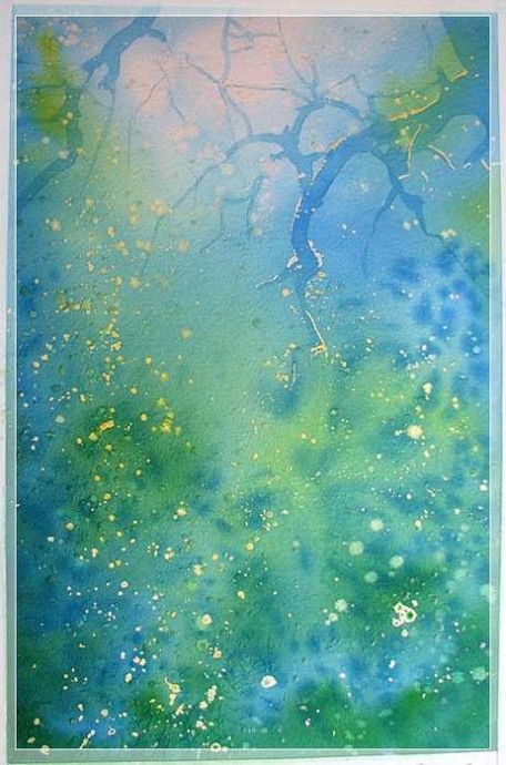 Рисуем волшебный лес