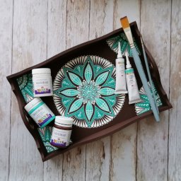 ​Роспись подноса