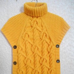 Жилет-пончо