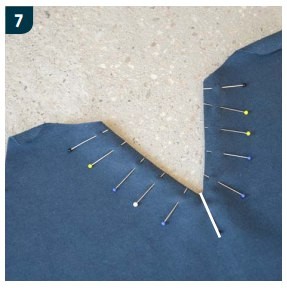 Интересная техника обработки горловины: мастер-класс