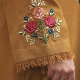 ​Интересные рукава с вышивкой: идеи для творчества