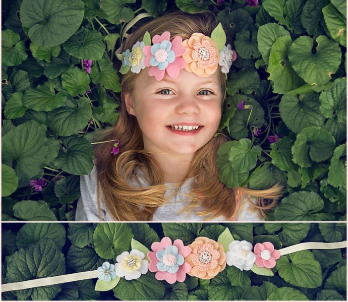 Цветочная корона для девочки своими руками Цветочная корона для девочки своими руками