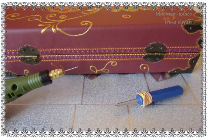 Реставрация шкатулки: мастер-класс