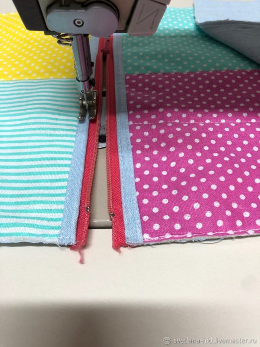 Лоскутная папка для швейных принадлежностей Лоскутная папка для швейных принадлежностей