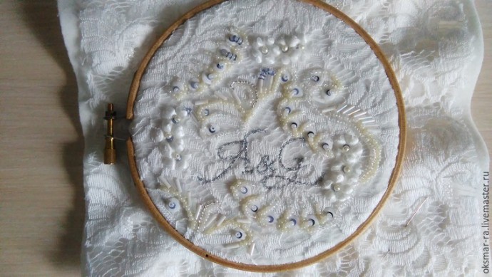 Подушечка для обручальных колец