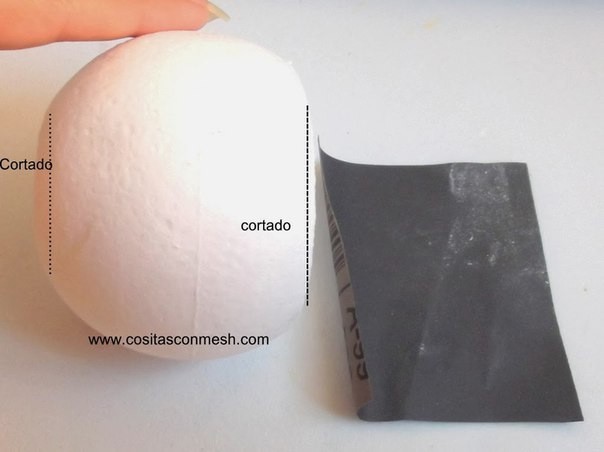 Снеговик: мастер-класс