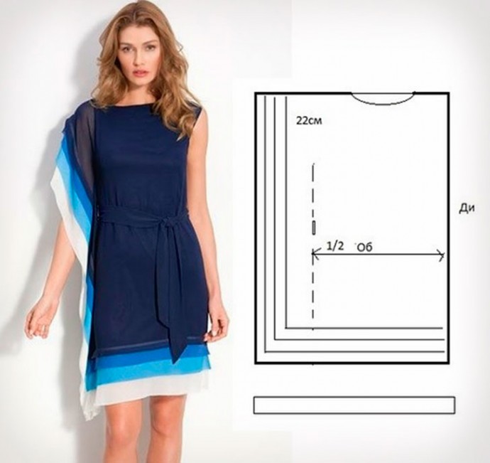 Моделирование платья-туники