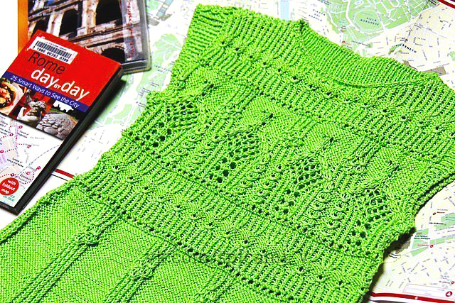 Один узор для потрясающей красоты пуловера или платья