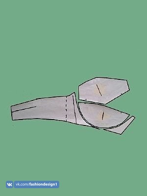 Построение выкройки простого бюстгальтера на основе базовой выкройки лифа Построение выкройки простого бюстгальтера на основе базовой выкройки лифа