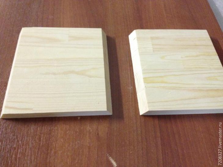 Шестигранная деревянная полочка Шестигранная деревянная полочка