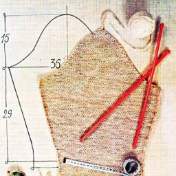 ВЯЗАНИЕ ПРОЙМЫ И ВТАЧНОГО РУКАВА ПО М. В. МАКСИМОВОЙ