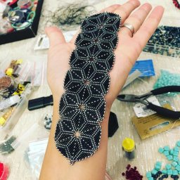 ​Впечатляющая геометрия из бисера