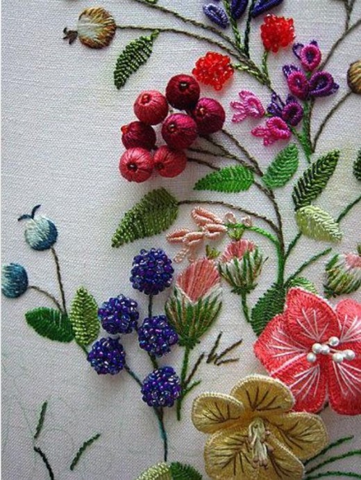 Вышивка: фото-урок