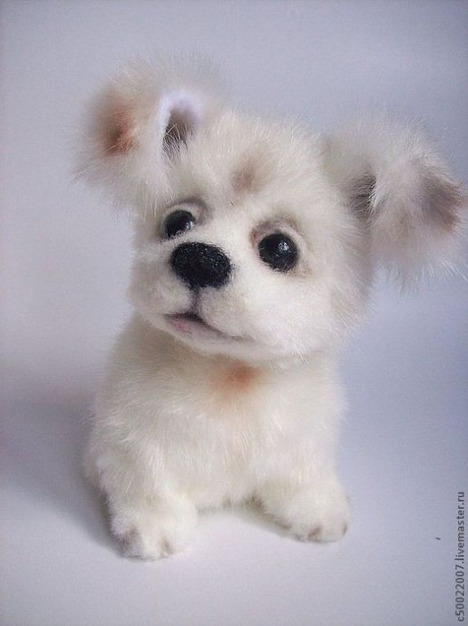 Забавный щенок: мастер-класс