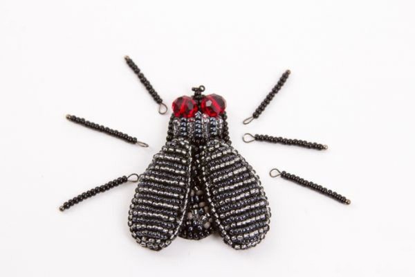 Брошь "Муха"