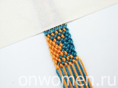 Фенечка шотландка