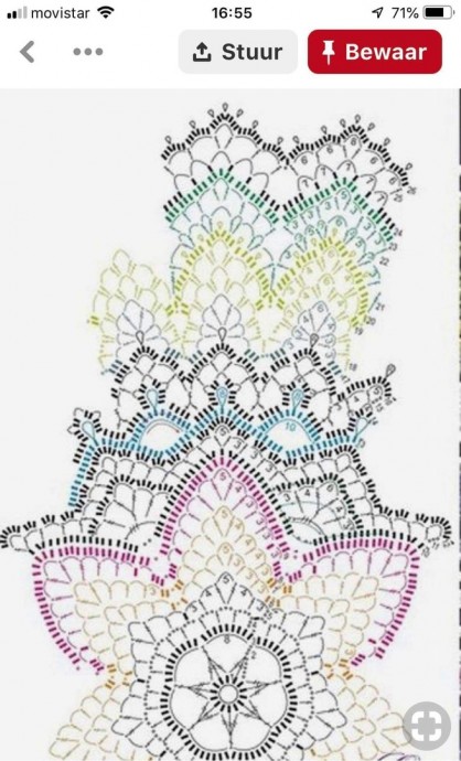 Салфетка "Цветик-семицветик"