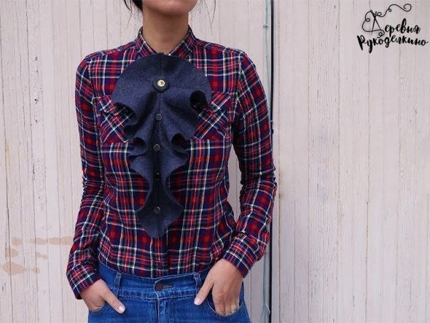 Жабо своими руками