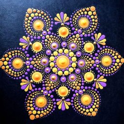 Точечная роспись: идеи узоров