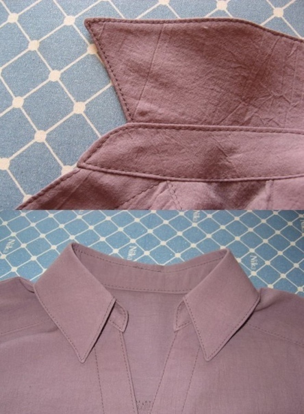 Мастер-класс по рубашечному воротнику