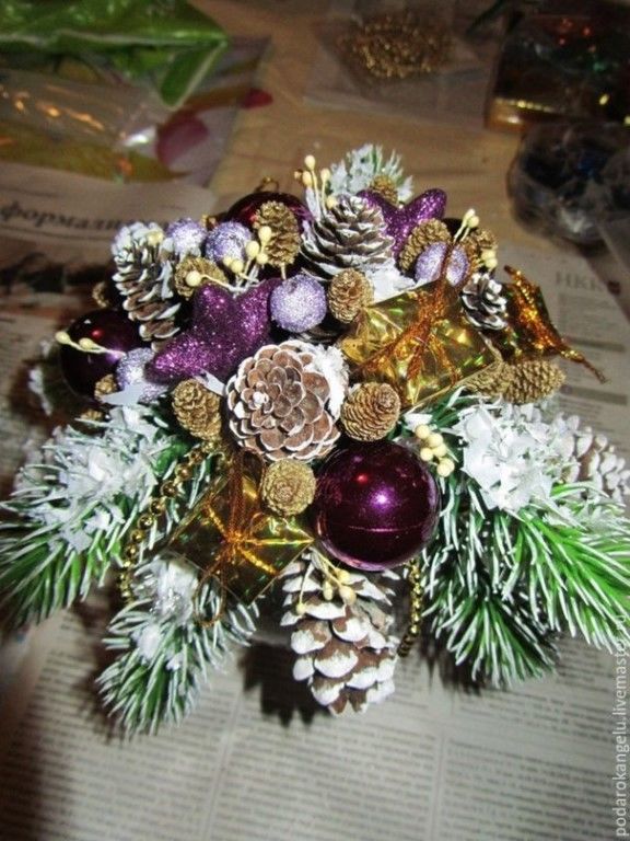 Рождественская поделка в новогодние праздники