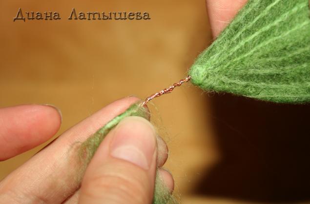 Восхитительные ландыши: шерстяная акварель Восхитительные ландыши: шерстяная акварель