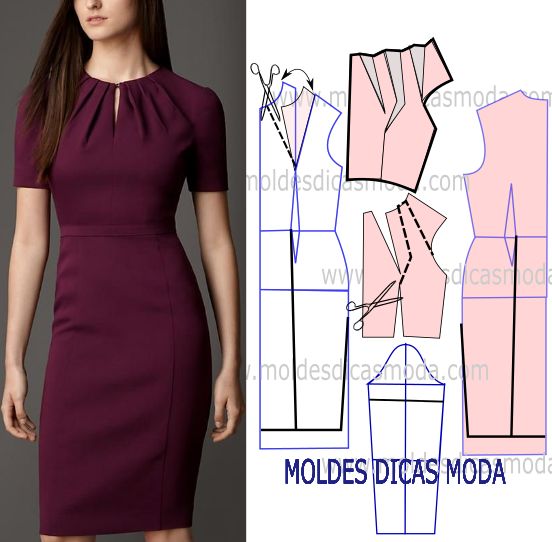 Выкройки красивых нарядов к праздникам