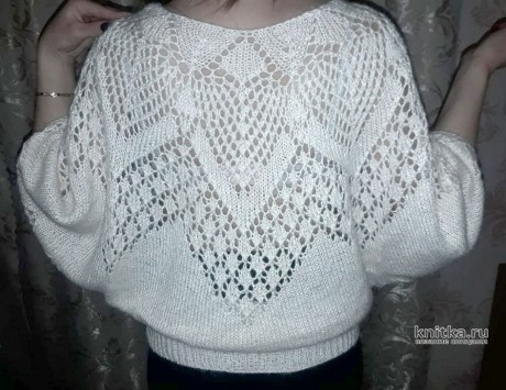 Ажурная кофточка изумительной красоты