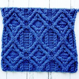 ​Чудесные узоры спицами