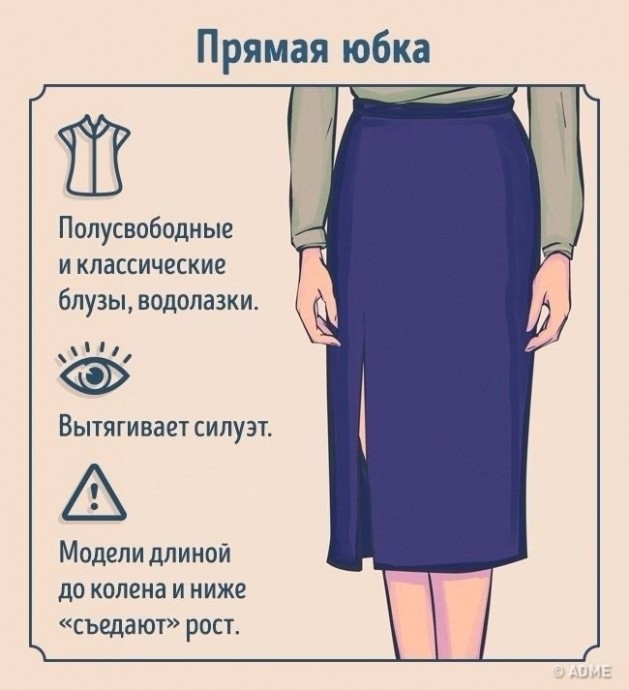 Полезные подсказочки, какие фасоны юбок с чем лучше носить
