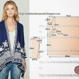 Моделирование оригинальных блузок и накидок